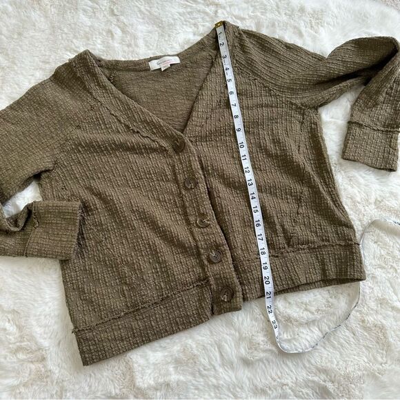 Two by Vince Camuto Olive Cardigan, M - Picture 5 of 7